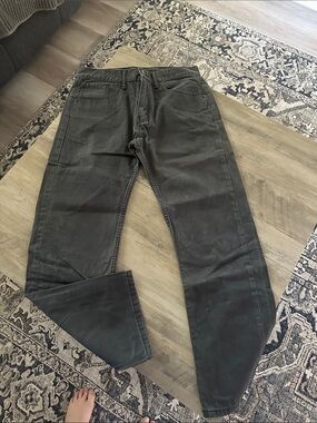 Casual Straight-Leg Black Jeans